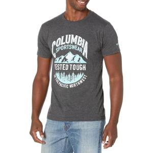 imageColumbia Mens Graphic TShirtCharcoal HeatherTough