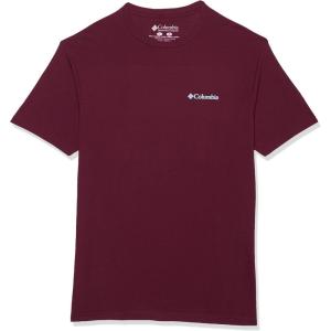 imageColumbia Mens Graphic TShirtRich WineSierra