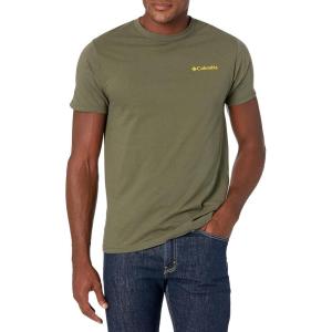 imageColumbia Mens Graphic TShirtSurplus GreenPunsal