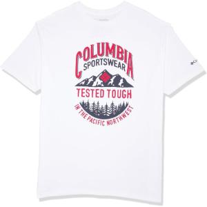 imageColumbia Mens Graphic TShirtWhiteTough