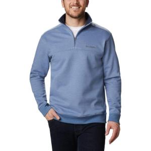 imageColumbia Mens Hart Mountain II HalfZip Pullover SweaterBluestone Heather