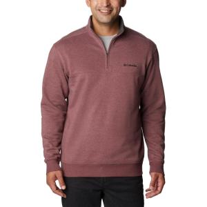 imageColumbia Mens Hart Mountain II HalfZip Pullover SweaterLight Raisin Heather