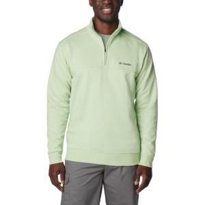 imageColumbia Mens Hart Mountain II HalfZip Pullover SweaterSage Leaf Heather