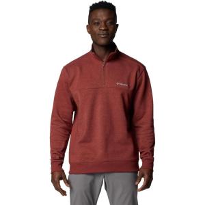 imageColumbia Mens Hart Mountain II HalfZip Pullover SweaterSpice Heather