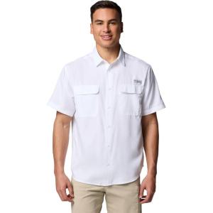 imageColumbia Mens PFG Backwater Short Sleeve ShirtWhite