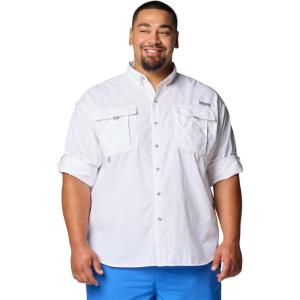 imageColumbia Mens PFG Bahama II Long Sleeve ShirtWhite