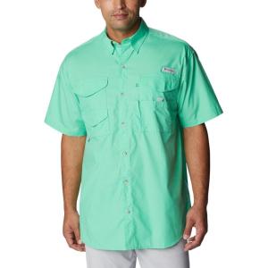 imageColumbia Mens PFG Bonehead Short Sleeve ShirtLight Jade