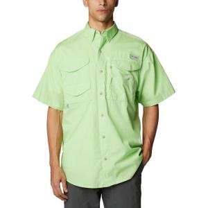 imageColumbia Mens PFG Bonehead Short Sleeve ShirtLime Glow
