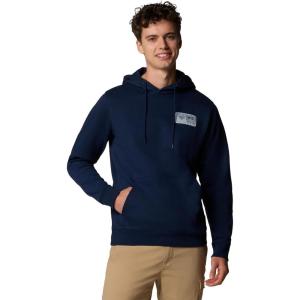 imageColumbia Mens PFG Castback HoodieColl NavyPfg Woven Patch Americana