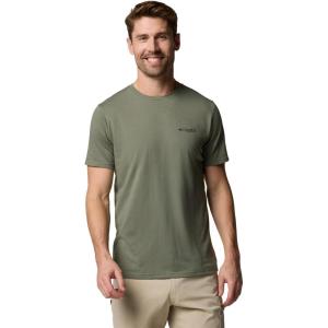 imageColumbia Mens PFG Fish Flag Ii Short SleeveCypressBlack Bass  Lures