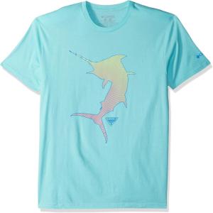 imageColumbia Mens PFG Graphic TShirtGulf StreamCuesta