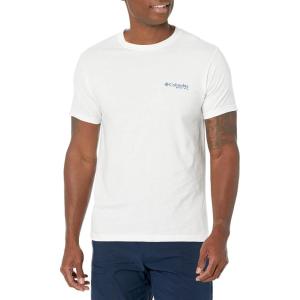 imageColumbia Mens PFG Graphic TShirtWhiteTriangle