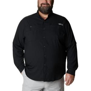 imageColumbia Mens PFG Tamiami II UPF 40 Long Sleeve Fishing ShirtBlack