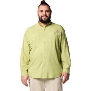 imageColumbia Mens PFG Tamiami II UPF 40 Long Sleeve Fishing ShirtPear