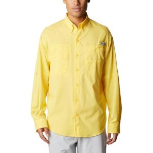 imageColumbia Mens PFG Tamiami II UPF 40 Long Sleeve Fishing ShirtSun Glow