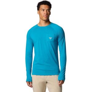 imageColumbia Mens PFG Uncharted Neps Long SleeveBlue Echo