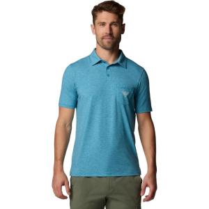 imageColumbia Mens PFG Uncharted PoloBlue Echo Heather