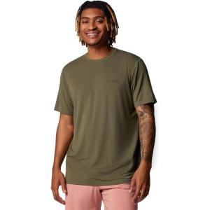 imageColumbia Mens PFG Uncharted Tech Tee Short SleeveCypress Fly Box
