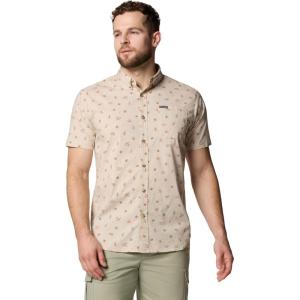 imageColumbia Mens Rapid Rivers Printed Short Sleeve ShirtDark Stone Deserted