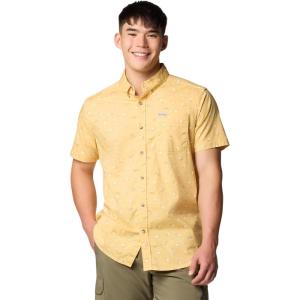 imageColumbia Mens Rapid Rivers Printed Short Sleeve ShirtSand Dune Deserted