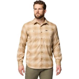 imageColumbia Mens Silver Ridge Utility Lite Plaid Long SleeveDelta Ridge Ombre