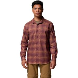 imageColumbia Mens Silver Ridge Utility Lite Plaid Long SleeveSpice Ridge Ombre