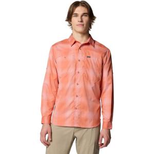 imageColumbia Mens Silver Ridge Utility Lite Plaid Long SleeveTuscan Large Blur Check