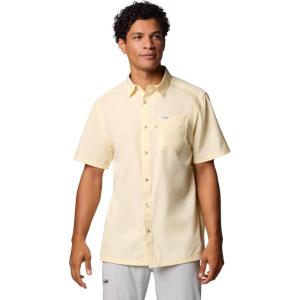 imageColumbia Mens Slack Tide Camp ShirtLemon Wash