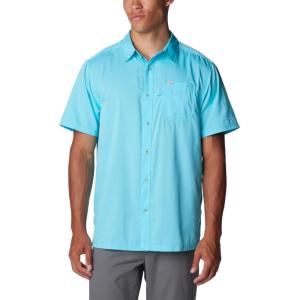 imageColumbia Mens Slack Tide Camp ShirtOpal Blue