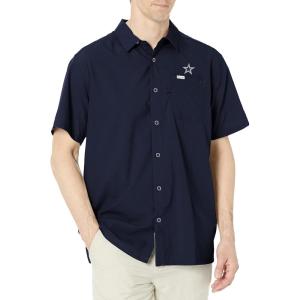 imageColumbia Mens Standard Slack Tide Camp ShirtDc  Collegiate Navy