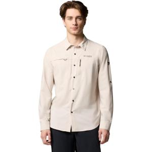 imageColumbia Mens Summit Valley Woven Long Sleeve ShirtDark Stone 2024