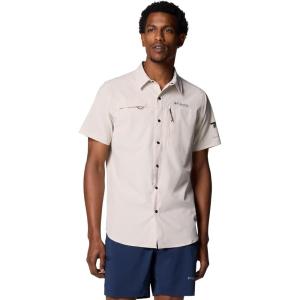 imageColumbia Mens Summit Valley Woven Short Sleeve ShirtDark Stone 2024