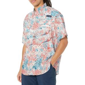 imageColumbia Mens Super Tamiami Long Sleeve ShirtCorange Tropiclure