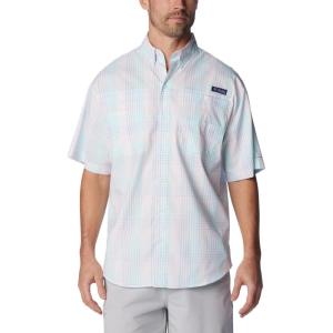 imageColumbia Mens Super Tamiami Long Sleeve ShirtGulf StreamAll Over Gingham