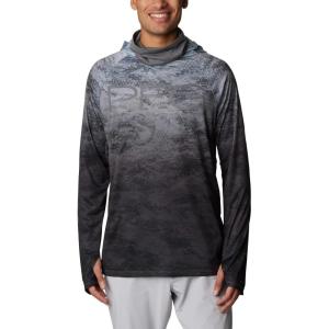 imageColumbia Mens Super Terminal Tackle Vent HoodieBlack Pfg Camo Gradient