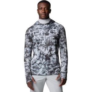 imageColumbia Mens Super Terminal Tackle Vent HoodieCool Grey Seamoss