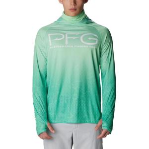 imageColumbia Mens Super Terminal Tackle Vent HoodieOcean Mint Terminal Techcamo