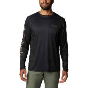imageColumbia Mens Terminal Tackle PFG Carey Chen LsBlackRedfish