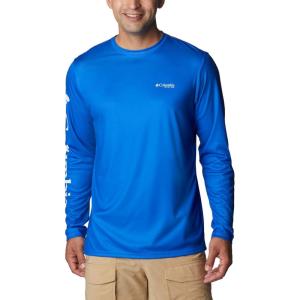 imageColumbia Mens Terminal Tackle PFG Carey Chen LsBlue MacawDorado