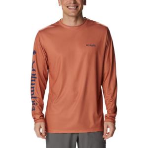 imageColumbia Mens Terminal Tackle PFG Carey Chen LsIsland OrangePelagic Trio