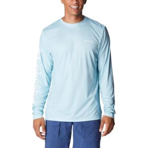 imageColumbia Mens Terminal Tackle PFG Carey Chen LsSpring BlueWhite Reef Cup