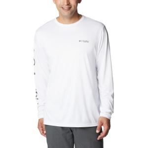 imageColumbia Mens Terminal Tackle PFG Carey Chen LsWhiteBass