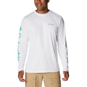 imageColumbia Mens Terminal Tackle PFG Carey Chen LsWhiteCircuit Mahi Hookup