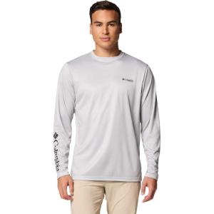 imageColumbia Mens Terminal Tackle PFG Fish Shine Long SleeveCool GreyPfg Trout Shine