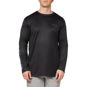 imageColumbia Mens Terminal Tackle PFG Fish Star Long SleeveBlackBlack Star Bass