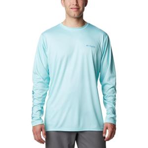 imageColumbia Mens Terminal Tackle PFG Fish Star Long SleeveGulf StreamCanyon Blue Marlin Gradient
