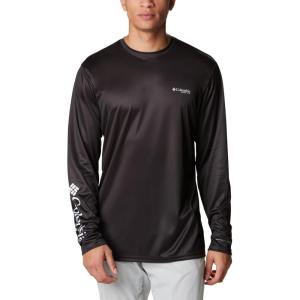 imageColumbia Mens Terminal Tackle PFG Statetriot Long SleeveBlack  White Tx