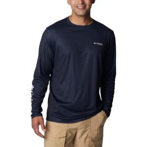 imageColumbia Mens Terminal Tackle PFG Statetriot Long SleeveCollegiate NavyWhite Usa