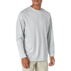 imageColumbia Mens Terminal Tackle PFG Statetriot Long SleeveCool GreyWhite Tx