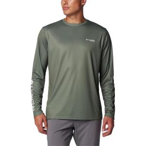 imageColumbia Mens Terminal Tackle PFG Statetriot Long SleeveCypressGraphite Usa